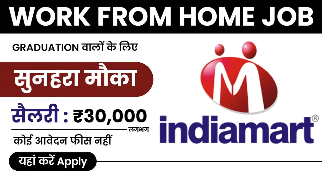 Indiamart Work From Home 2024