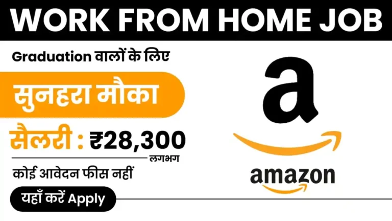 Amazon Work From Home Job 2024