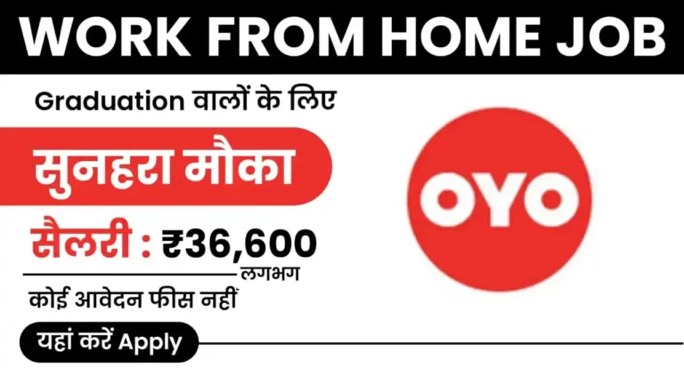 OYO Work From Home Job