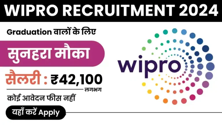 Wipro Recruitment 2024