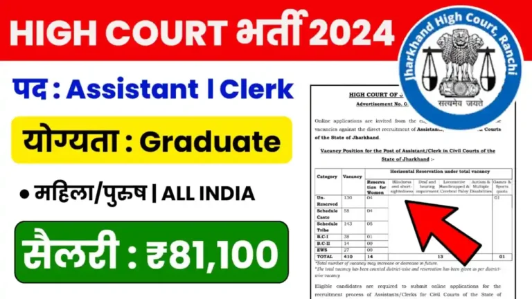 High Court Recruitment 2024