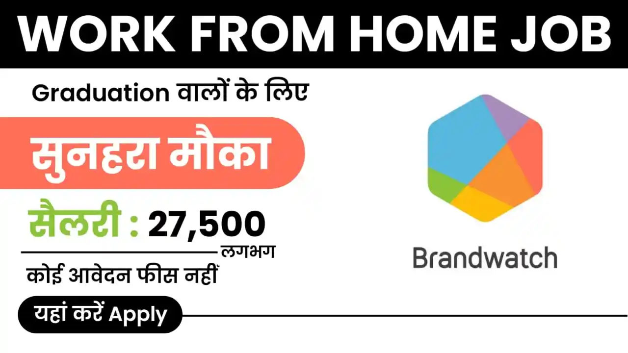 Brandwatch Work from Home Job