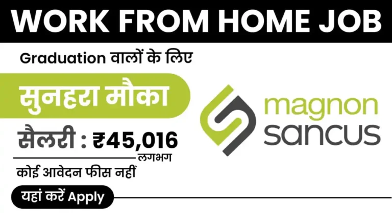 Magnon Sancus Work from Home Job