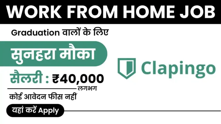 Clapingo Work from Home Job