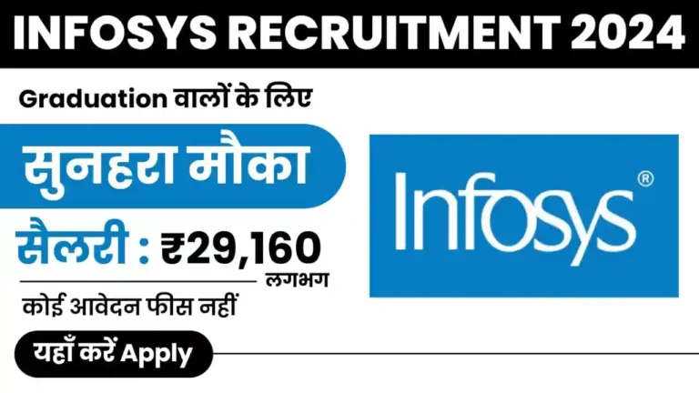Infosys Recruitment 2024