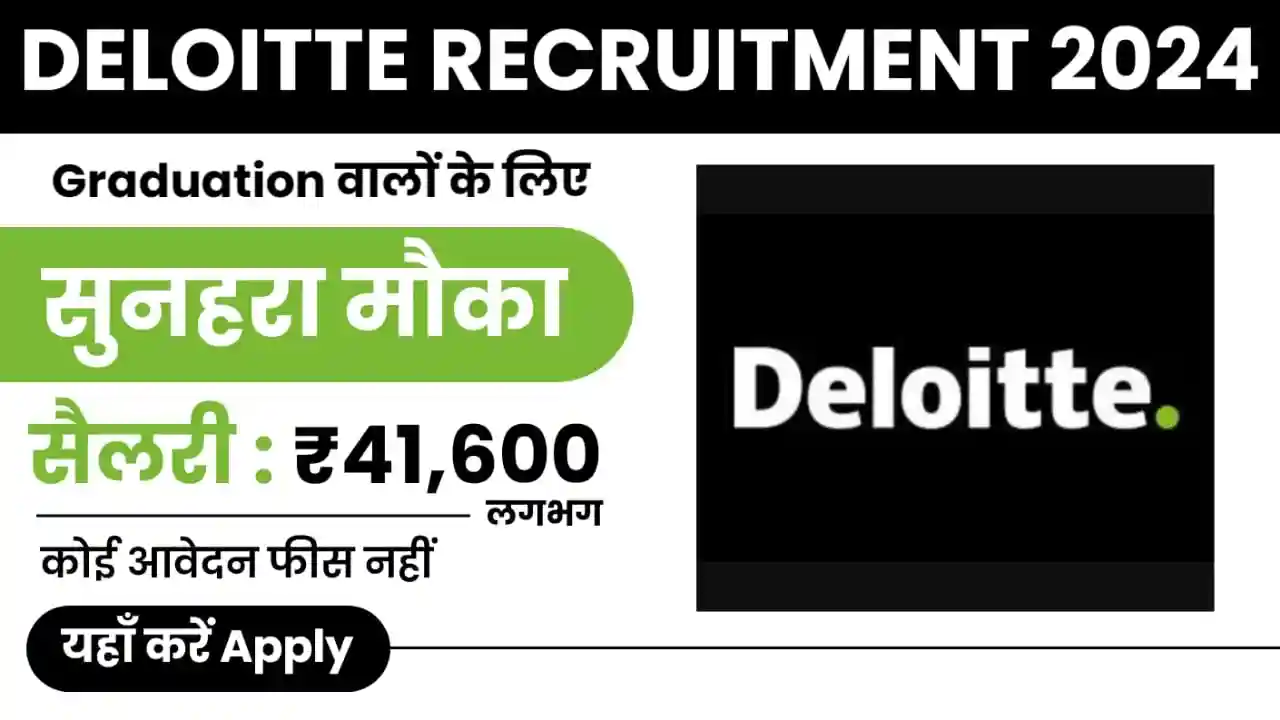 Deloitte Recruitment 2024