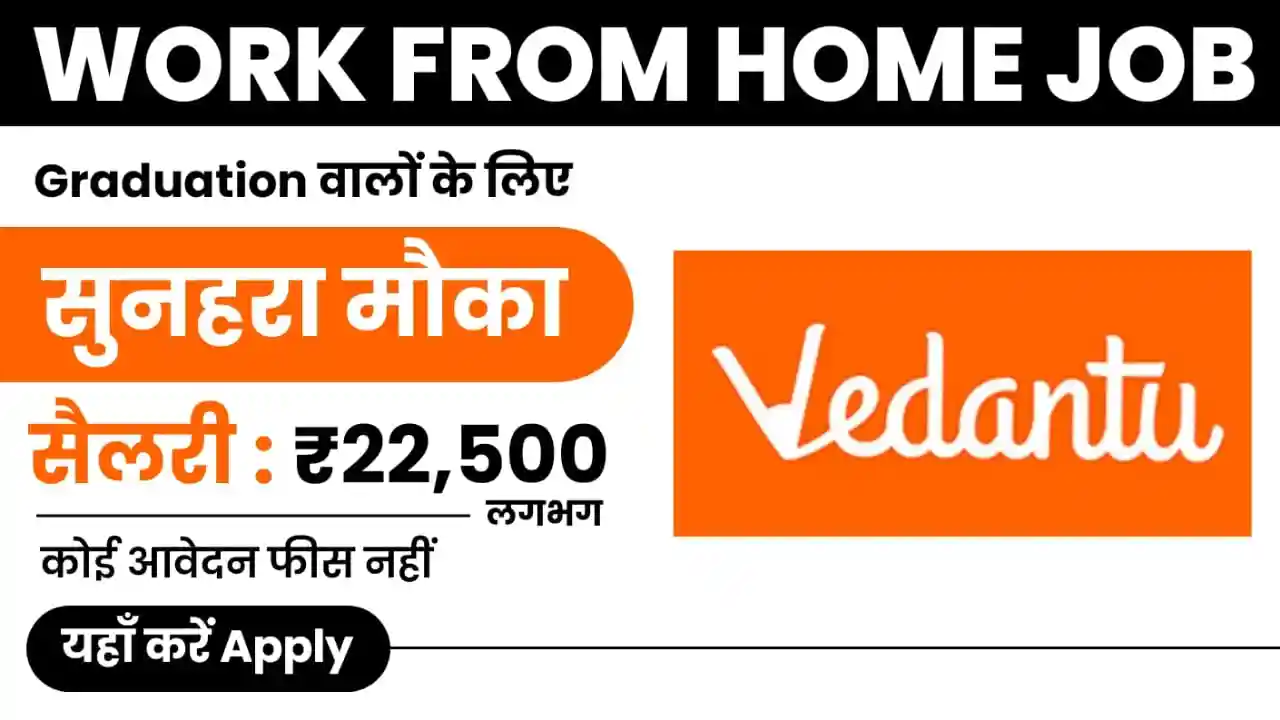 Vedantu Work From Home Job